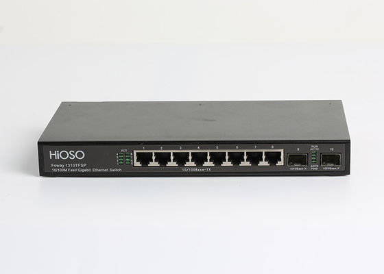 مُدار أو غير مُدار 8100M TP 2 1000M SFP Ports Ethernet Access Switch