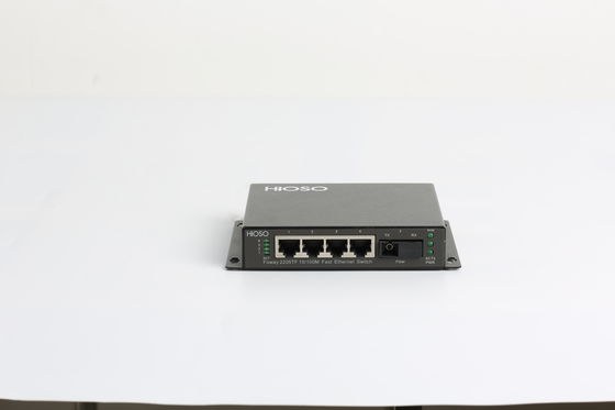 4 منافذ RJ45 1100M FX Uplink Port Ethernet Access Switch 5 Port