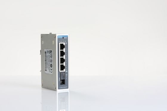 HiOSO 1310nm Industrial Ethernet Switch Din Rail Mount 5 منافذ