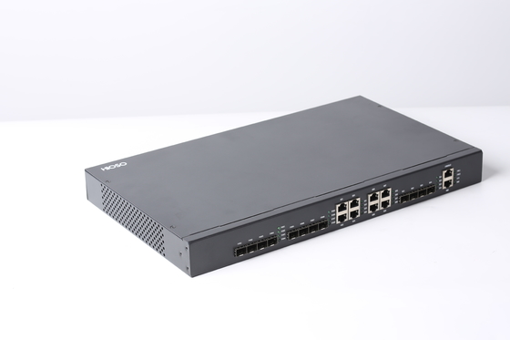 HiOSO 8EPON 10G Uplink HA7308CX EPON OLT FTTX Solution 20KM OLT EPON متوافق مع Onus
