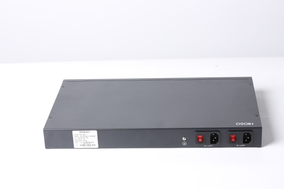 HiOSO 8EPON 10G Uplink HA7308CX EPON OLT FTTX Solution 20KM OLT EPON متوافق مع Onus