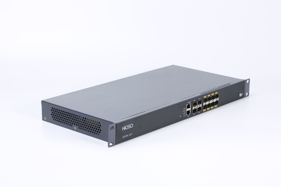 HA7308G-J 8PON دعم GPON OLT WEB SNMP CLI 4 GE/10GE SFP/SFP+(10GE) منافذ الاتصال العلوي البصرية