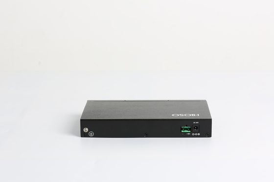 شبكة تبديل إيثرنت بو 8 منافذ مع منفذ جيجابت كومبو DC48V